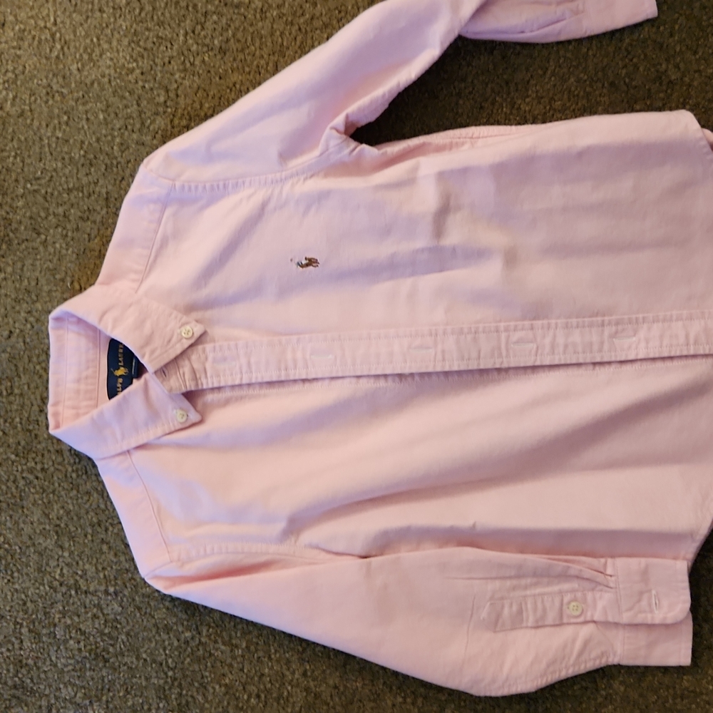 Kids Pink Ralph Lauren button down